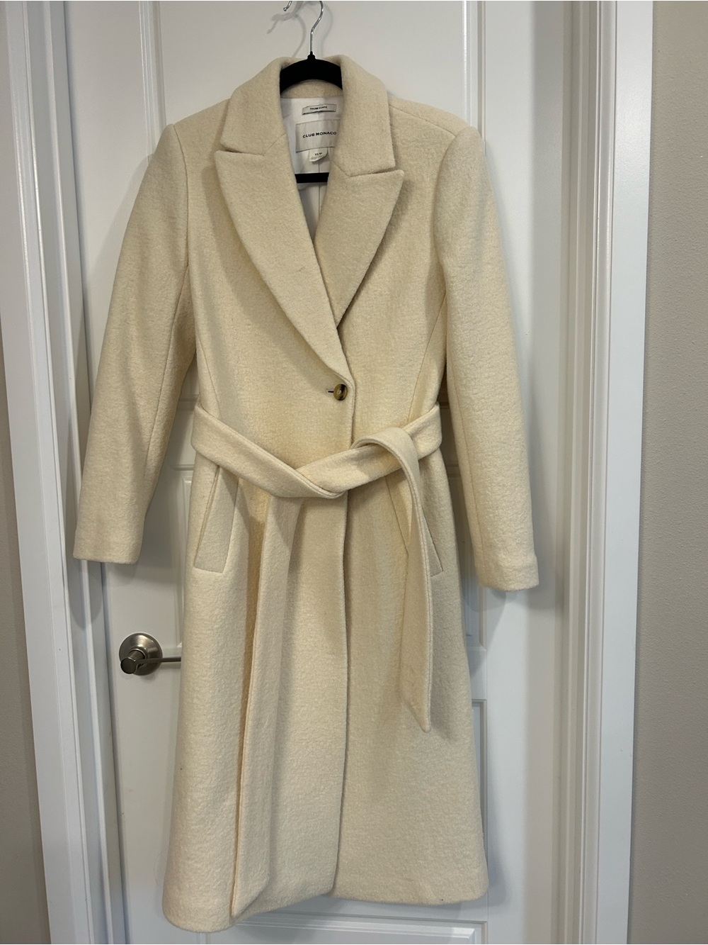 Club Monaco Belted Wool Coat